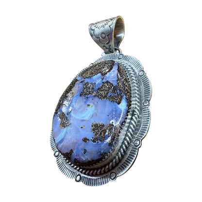 Boulder Opal Statement Pendant