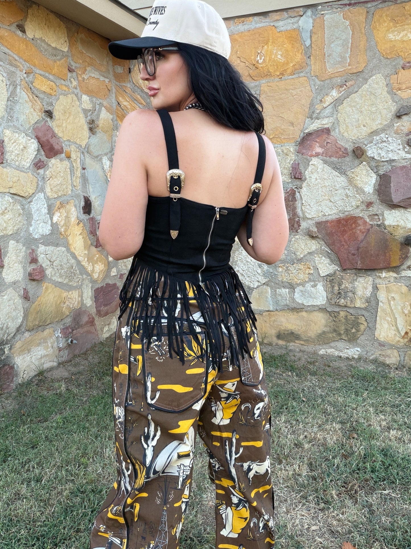 Kenzi Snaffle Bit Tank in Black