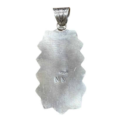 Larimar Rectangle Pendant by Ned Nez