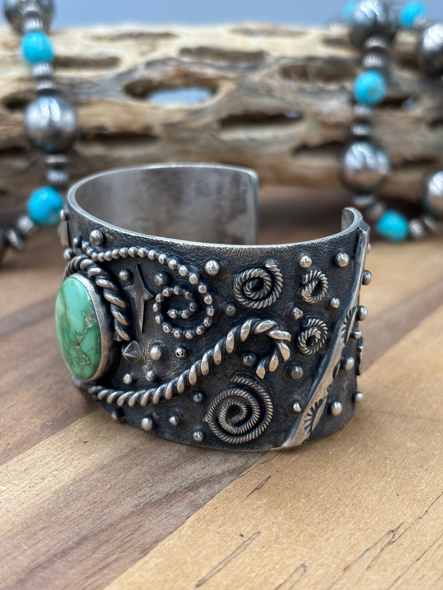Sonoran #831-10 Cuff by Randy Billy, Navajo