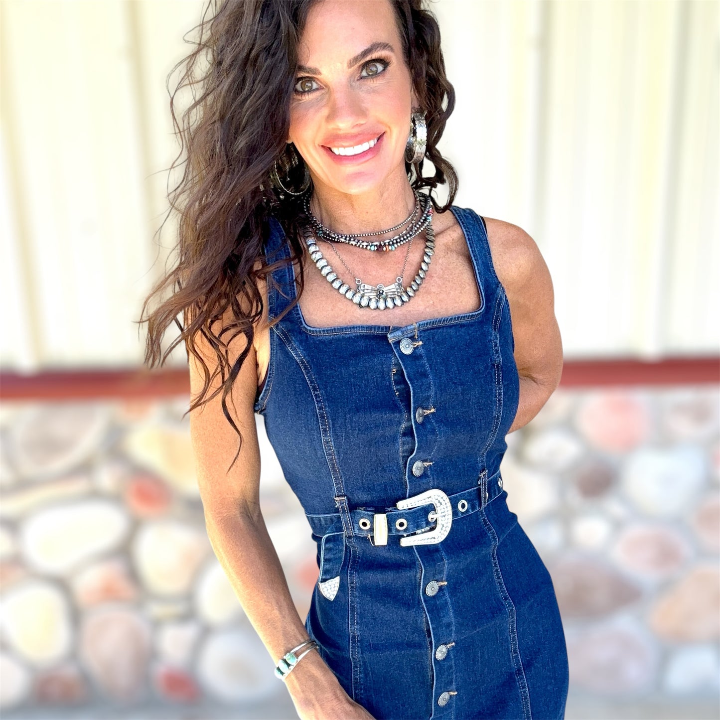Blue Mesa Embroidered Dress