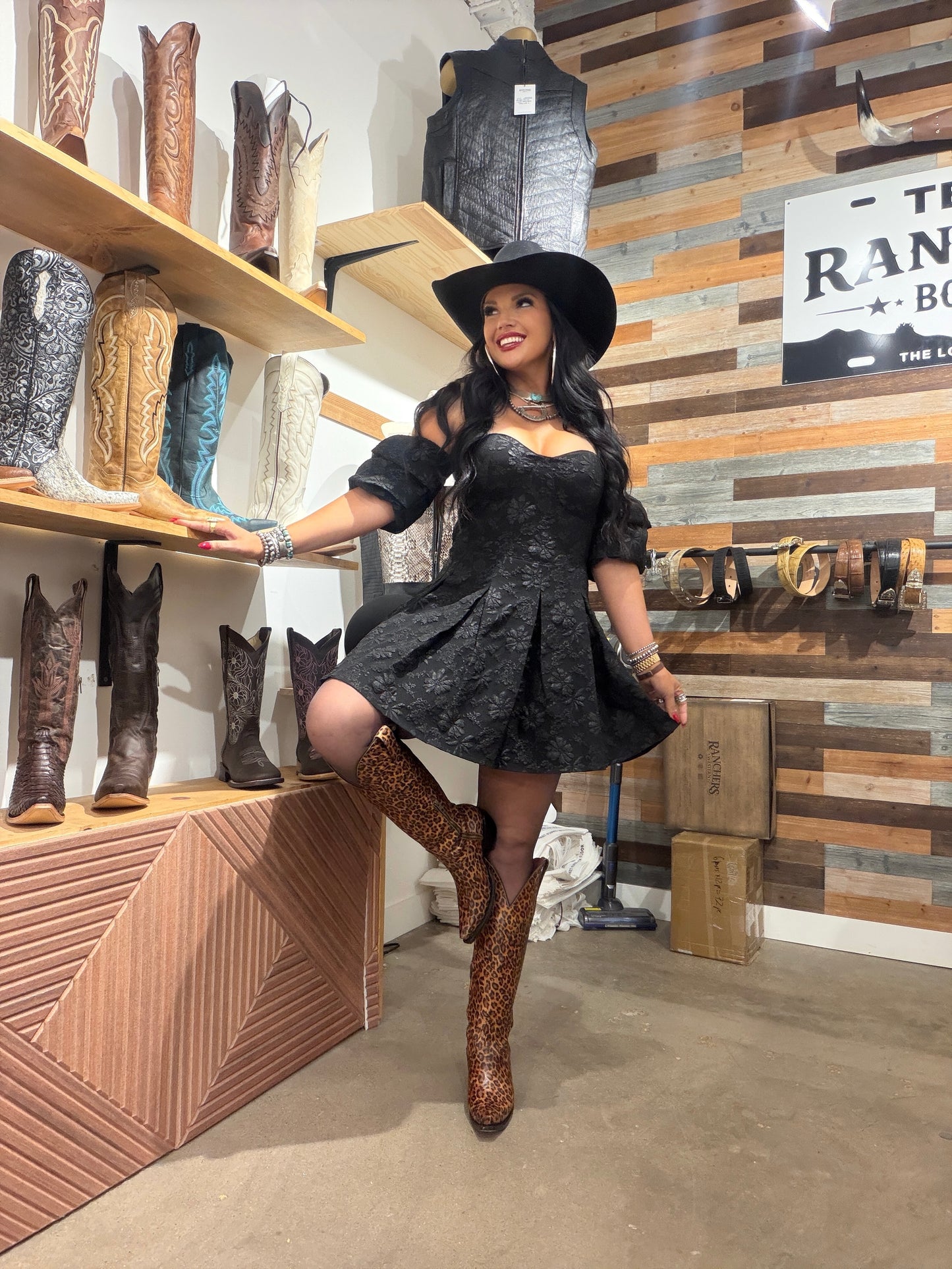 KJ Black Lace Dress