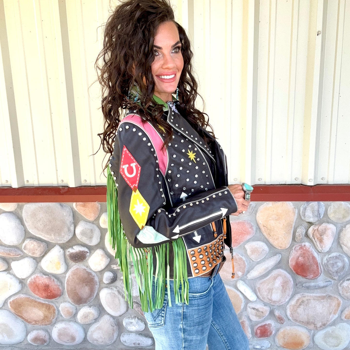 Atomic Ranch Biker Jacket by Double D Ranch