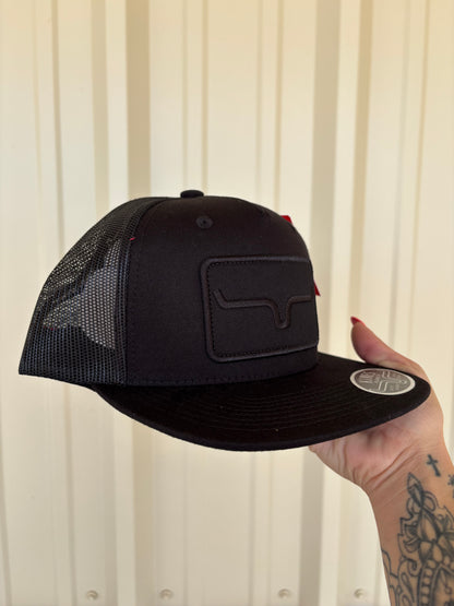 Banner Ventilated Hat Black by Kimes