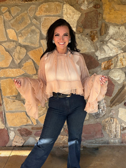 The Georgia Ruffle Blouse