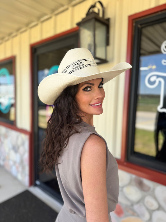 The Sun Chaser – 10X Premium Straw Cowboy Hat (Unisex)