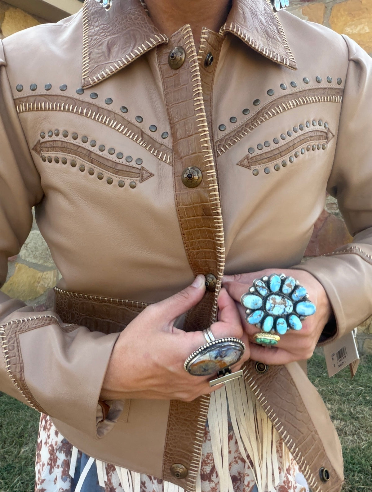 Aubree Studded Jacket by Scully