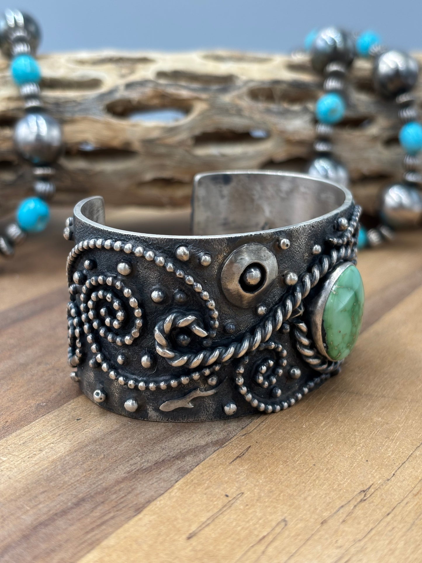 Sonoran #831-10 Cuff by Randy Billy, Navajo