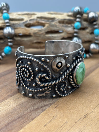 Sonoran #831-10 Cuff by Randy Billy, Navajo