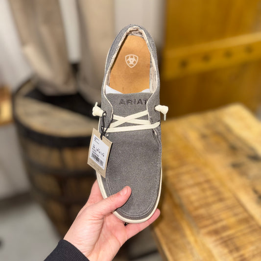 Ariat Hilo Loafer Shoe Gray Size 10