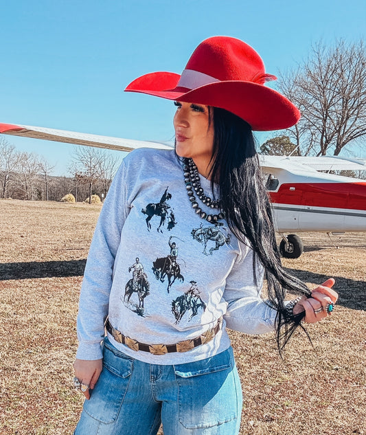 Let’er Buck Crewneck