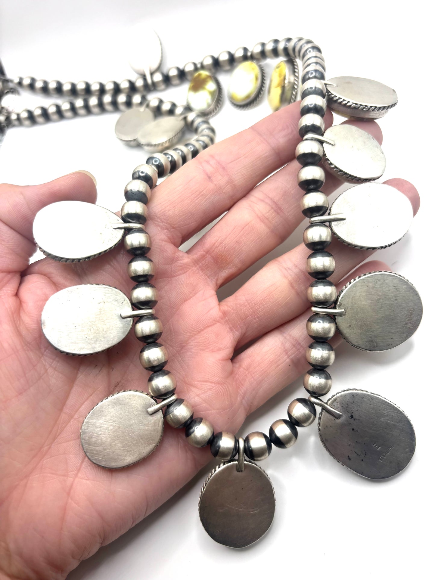 24" Palomino Charm Necklace Native Made