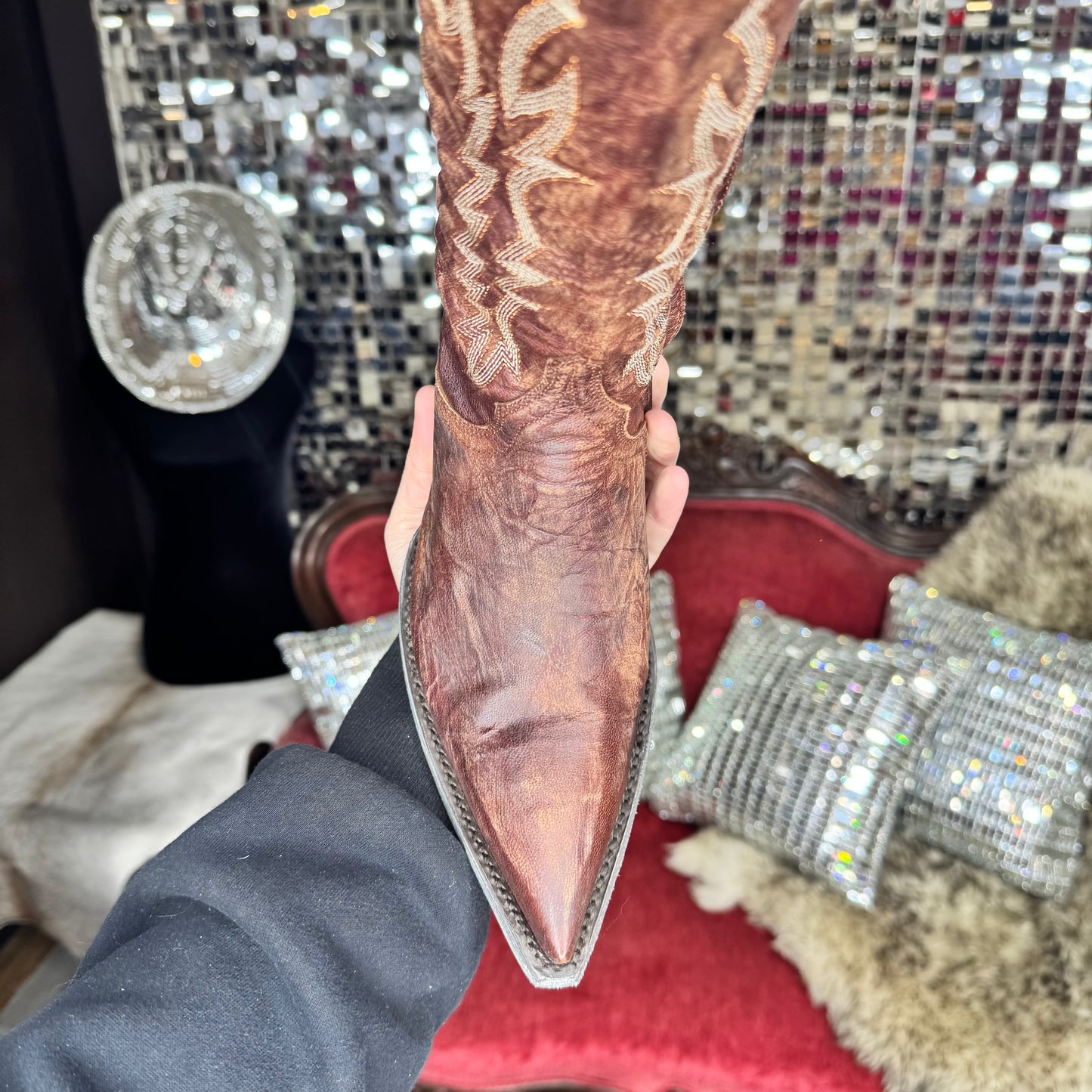 Old Gringo Ladies Mayra Brass Pointed Toe Boots L601-3