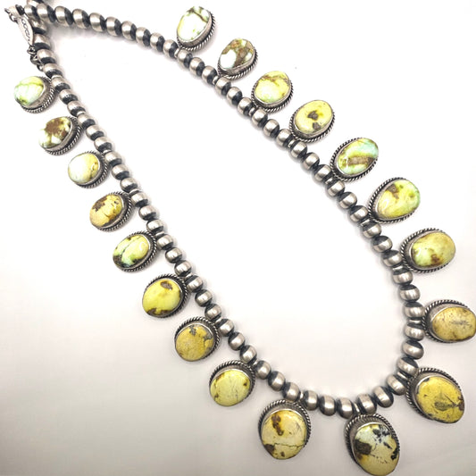 24" Palomino Charm Necklace Native Made