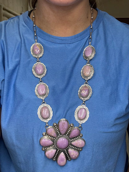 Phosphosiderite Necklace