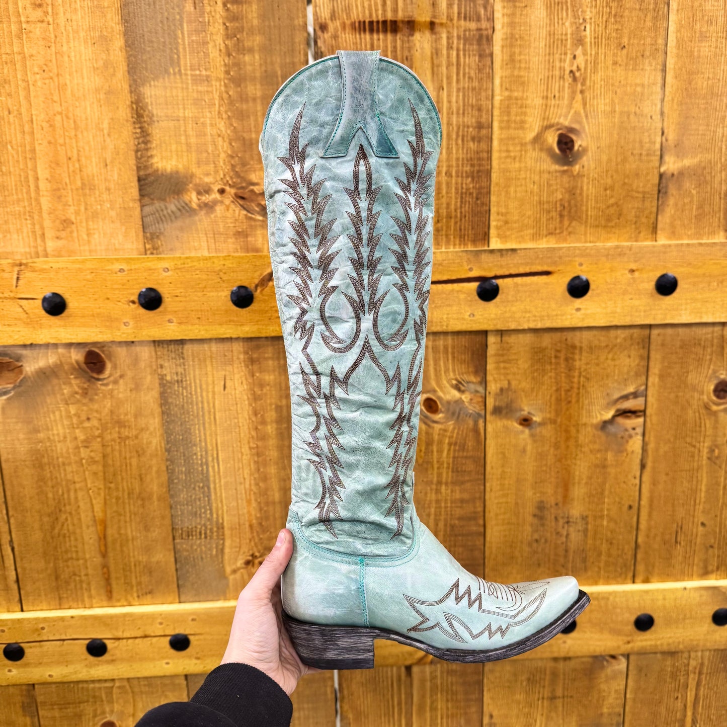 Old Gringo Ladies Mayra Bis Vesuvio Aqua Snip Toe Boots L1213-5