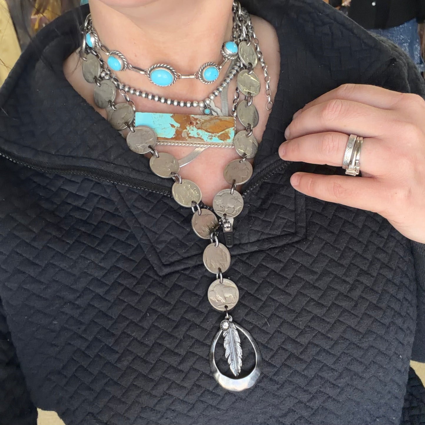 Buffalo Coin Necklace