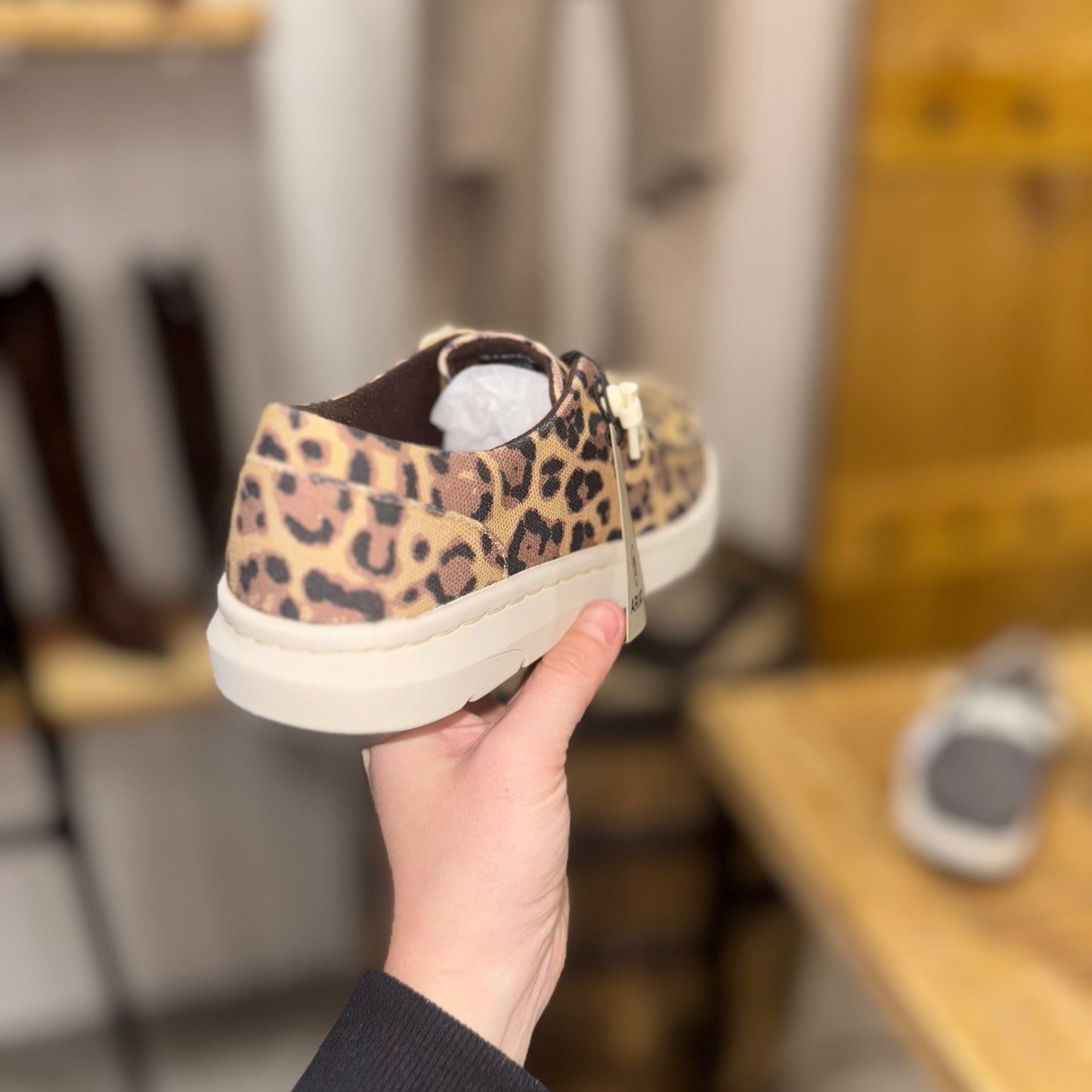 Ariat Hilo Leopard Loafer Shoe (sizes 7 & 7.5)