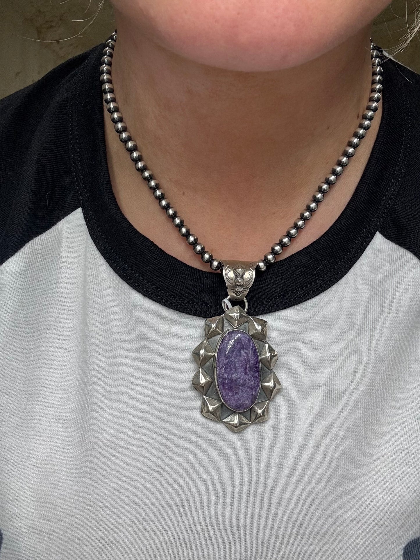 Charoite Pendant
