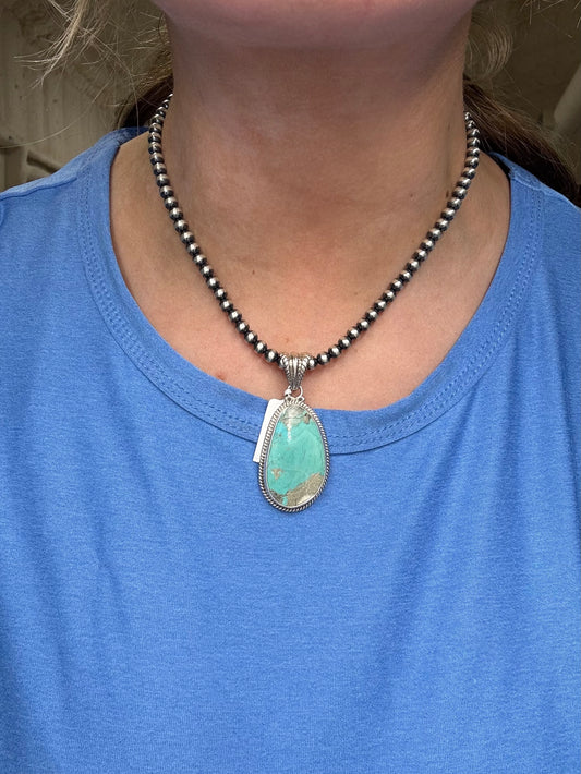Turquoise Pendant #12