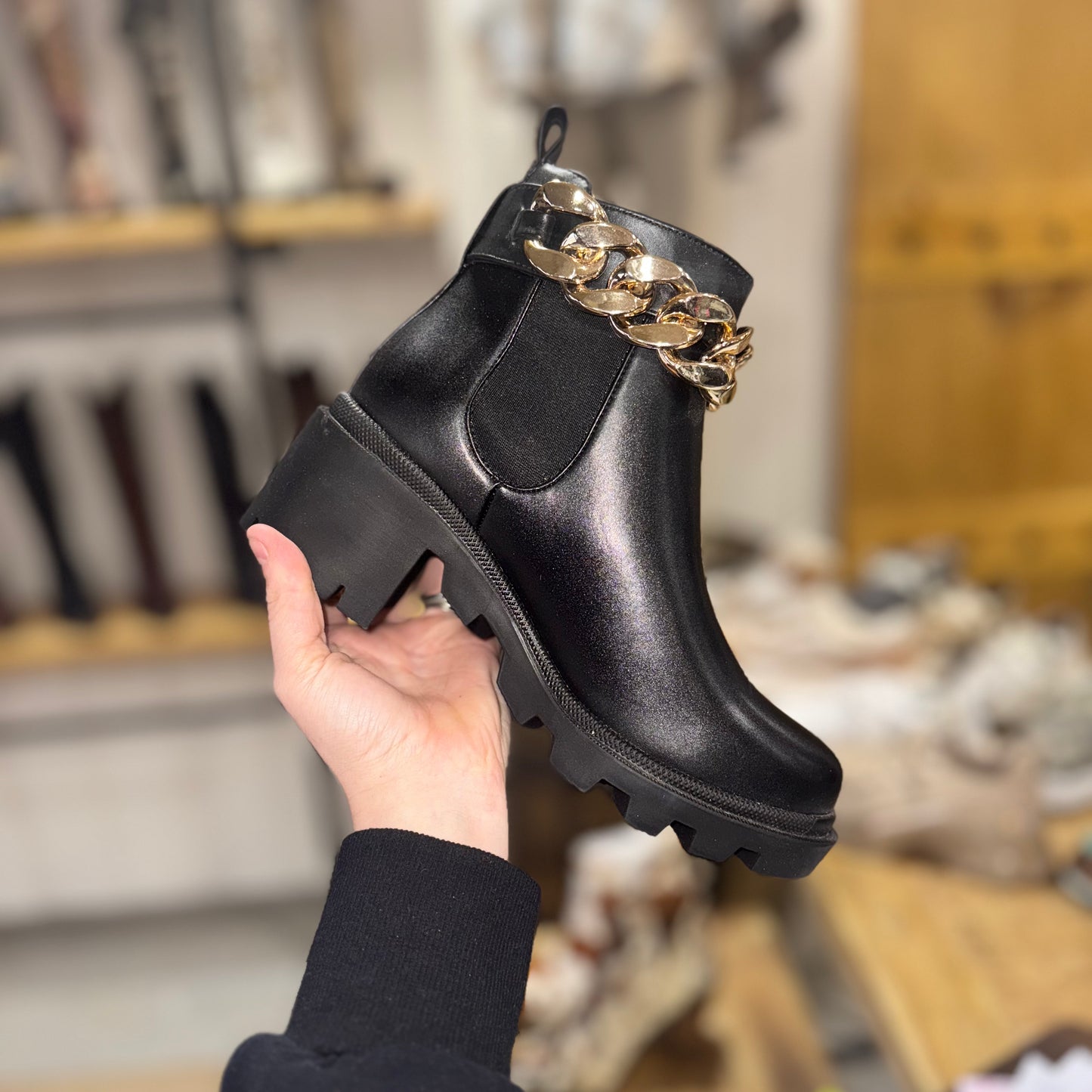 The Amulet Chunky Heeled Boot by Steve Madden (size 8.5, 9.5)