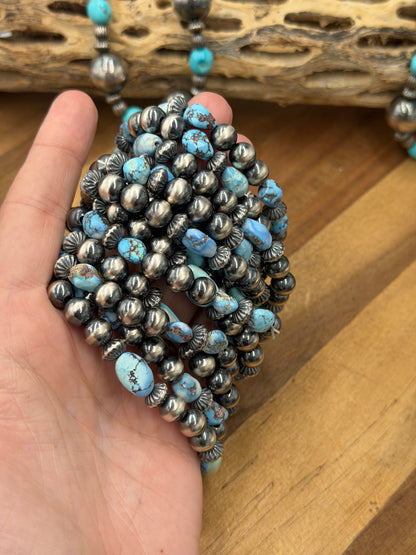 Golden Hills #831-1 Stretchy Pearl Bracelet