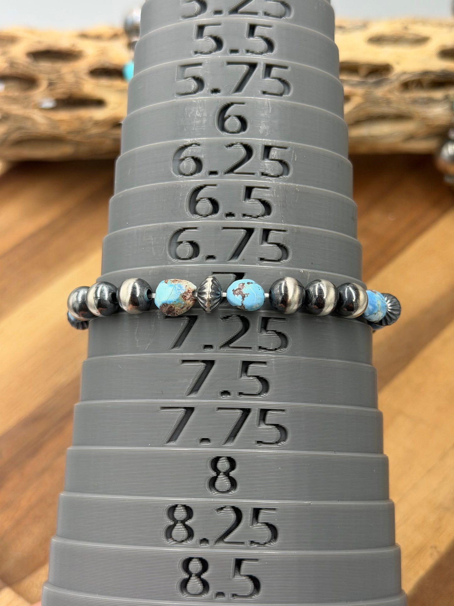 Golden Hills #831-1 Stretchy Pearl Bracelet