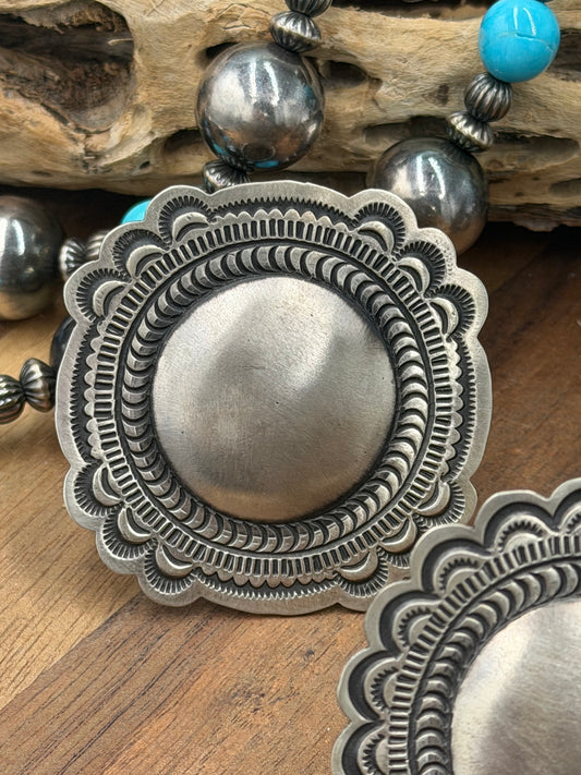 Circle Ring #831-5 Size Adjustable by Leander Tahe, Navajo