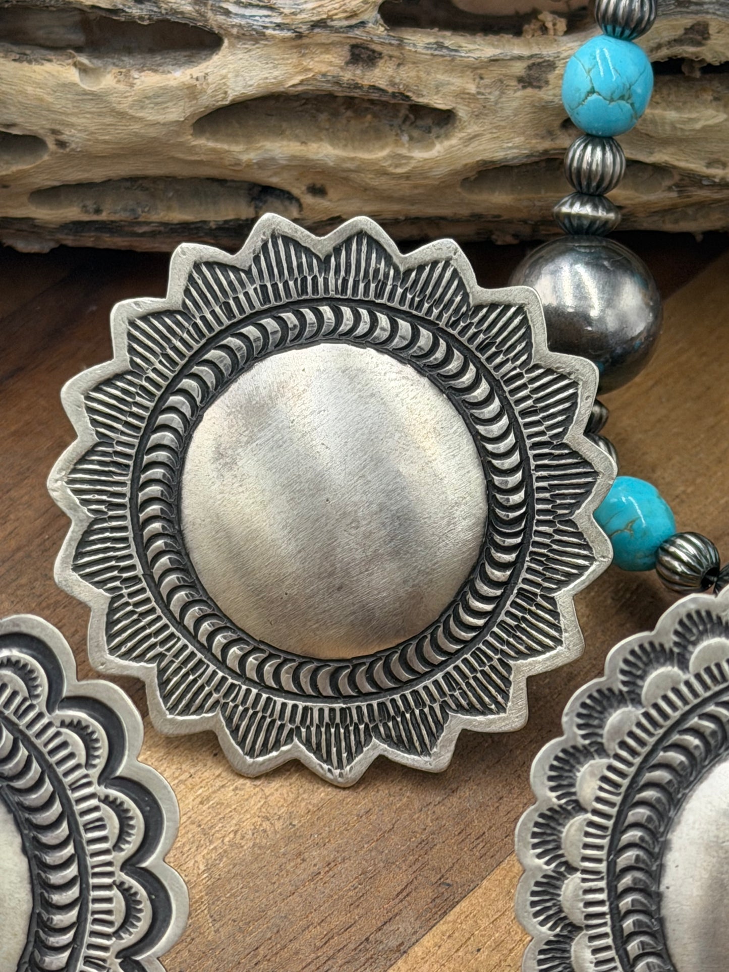 Circle Ring #831-5 Size Adjustable by Leander Tahe, Navajo