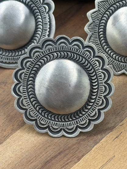 Circle Ring #831-5 Size Adjustable by Leander Tahe, Navajo