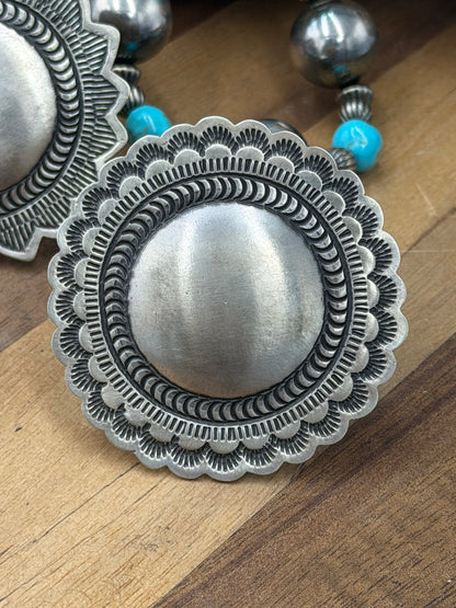 Circle Ring #831-5 Size Adjustable by Leander Tahe, Navajo