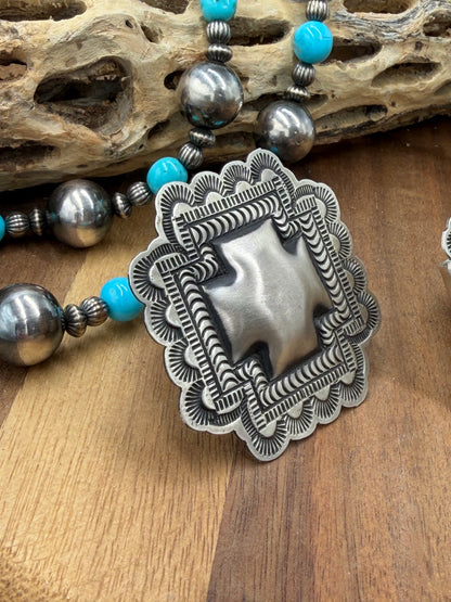 Cross Ring #831-6 Size Adjustable by Leander Tahe, Navajo