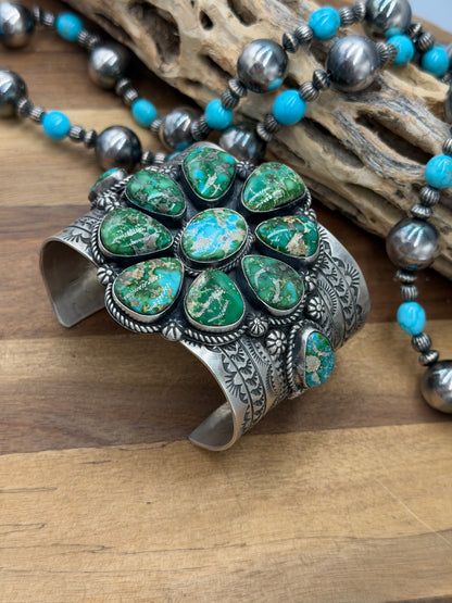 Sonoran Gold #92-14 Cuff by Rick Enriquez X Donovan Skeet, Navajo