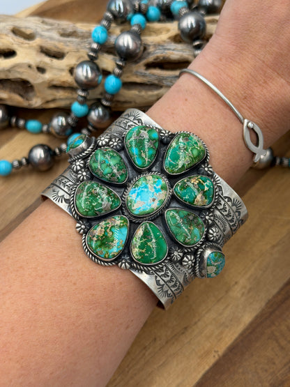 Sonoran Gold #92-14 Cuff by Rick Enriquez X Donovan Skeet, Navajo