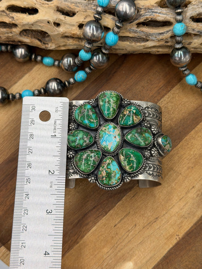 Sonoran Gold #92-14 Cuff by Rick Enriquez X Donovan Skeet, Navajo