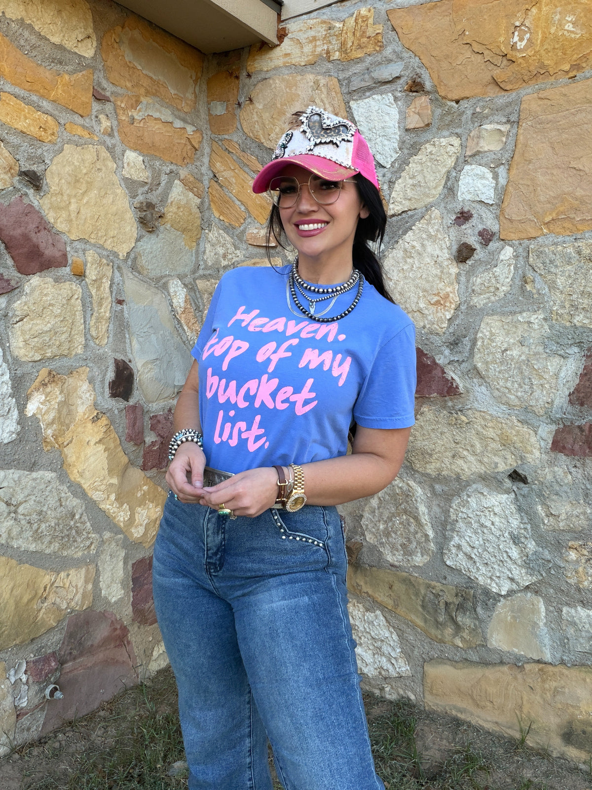 Heaven. Top of my Bucket List Tee
