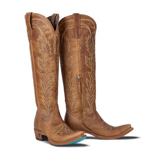 Sandaga Knee High Boots by Lane - Desert Clay