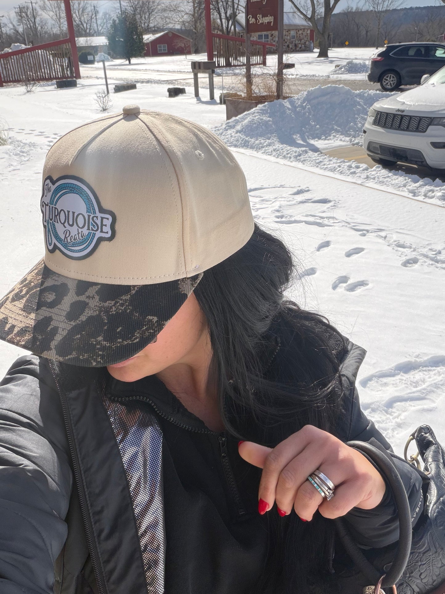 TTR Logo Patch Cap Leopard