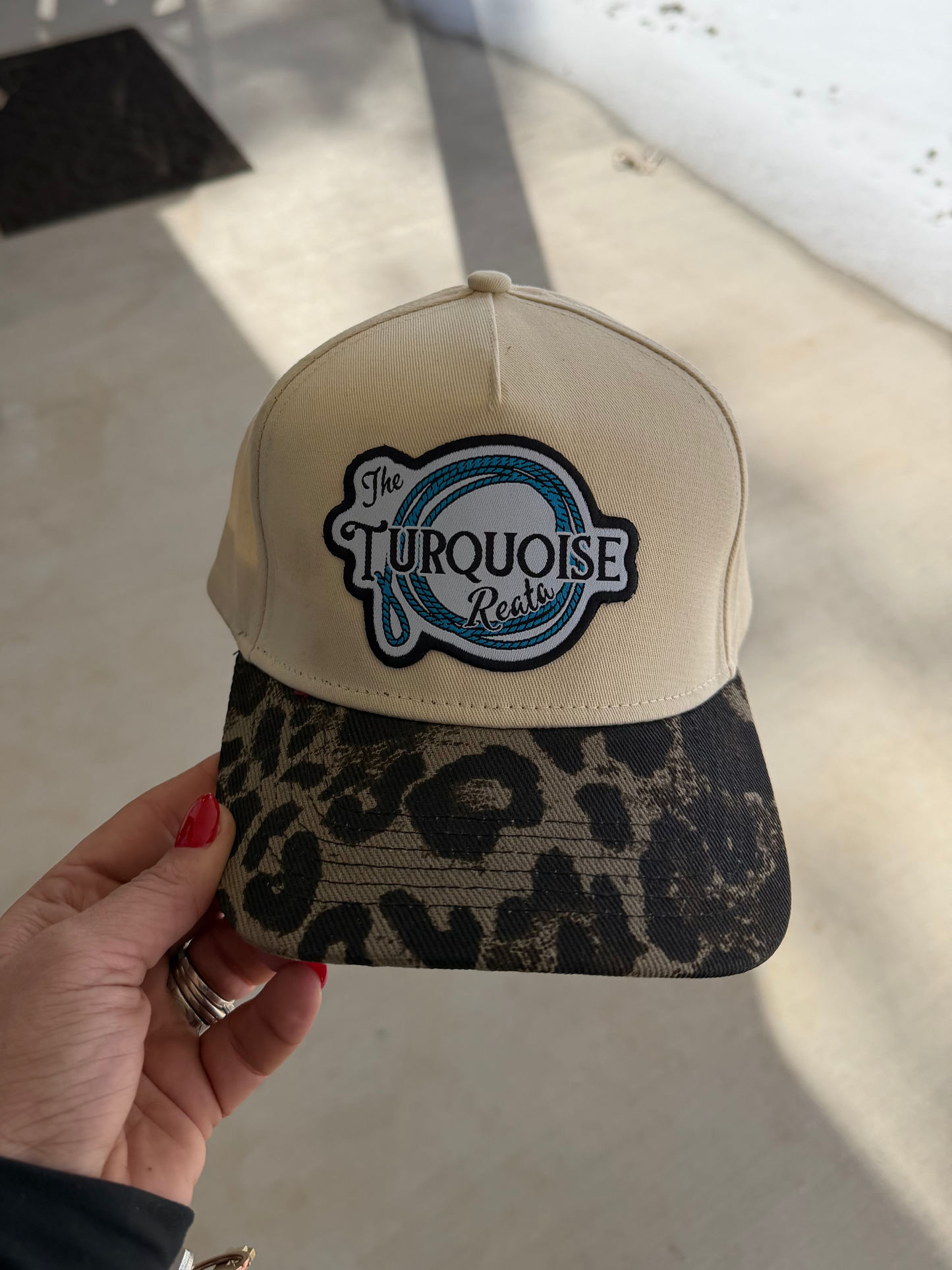 TTR Logo Patch Cap Leopard