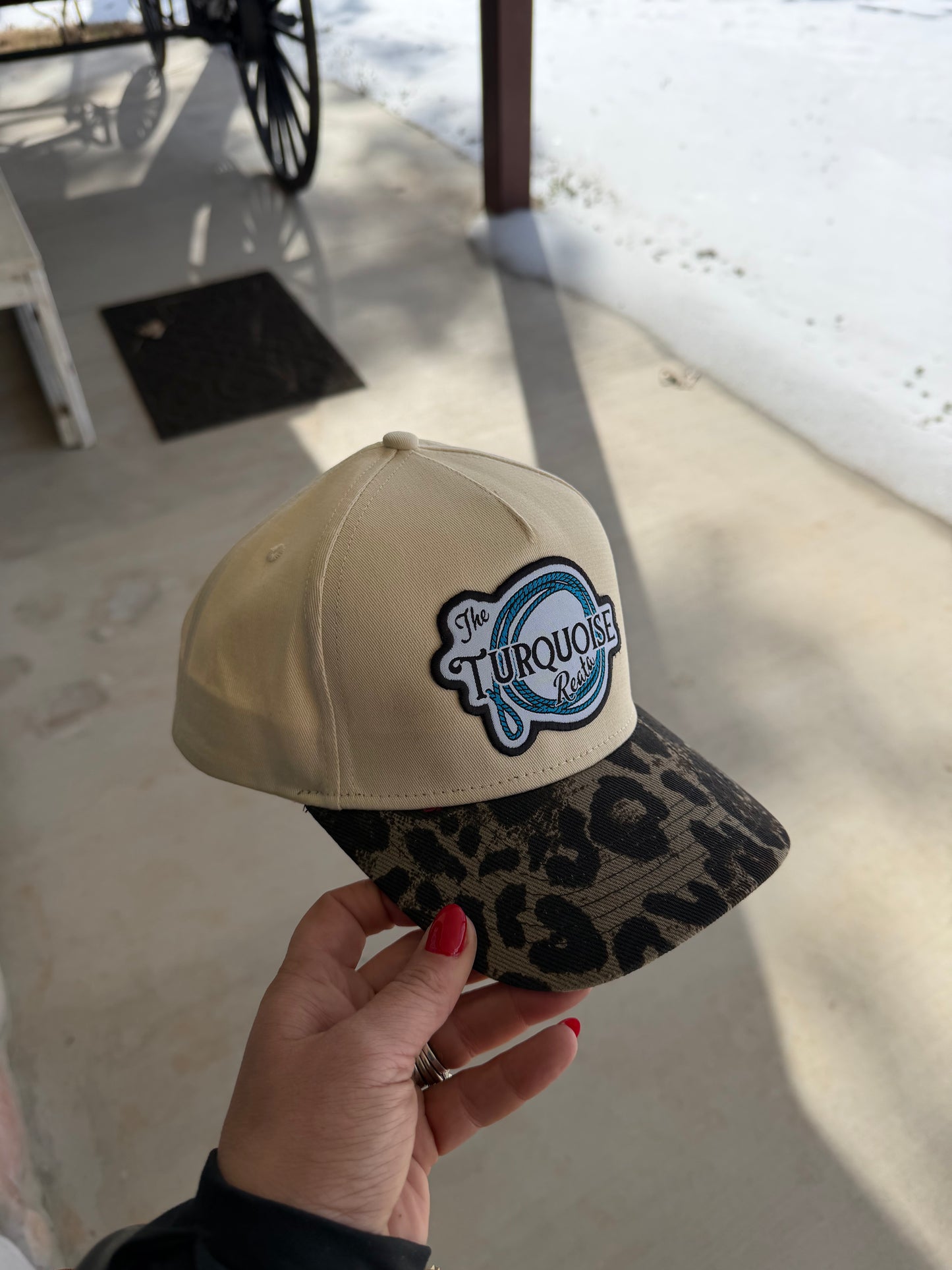 TTR Logo Patch Cap Leopard