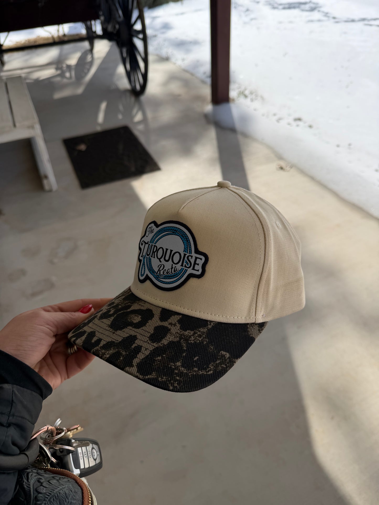 TTR Logo Patch Cap Leopard