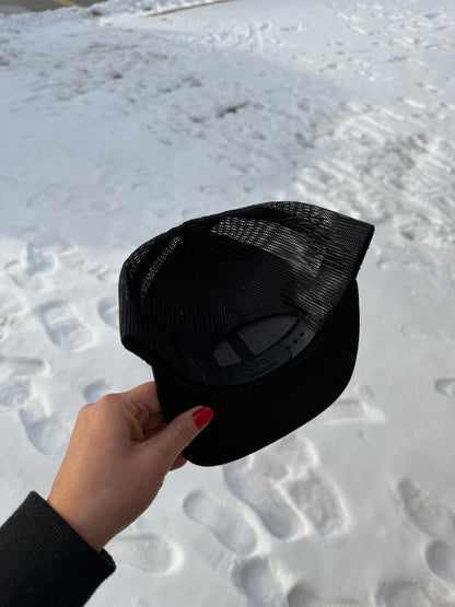 TTR Logo Patch Cap Black