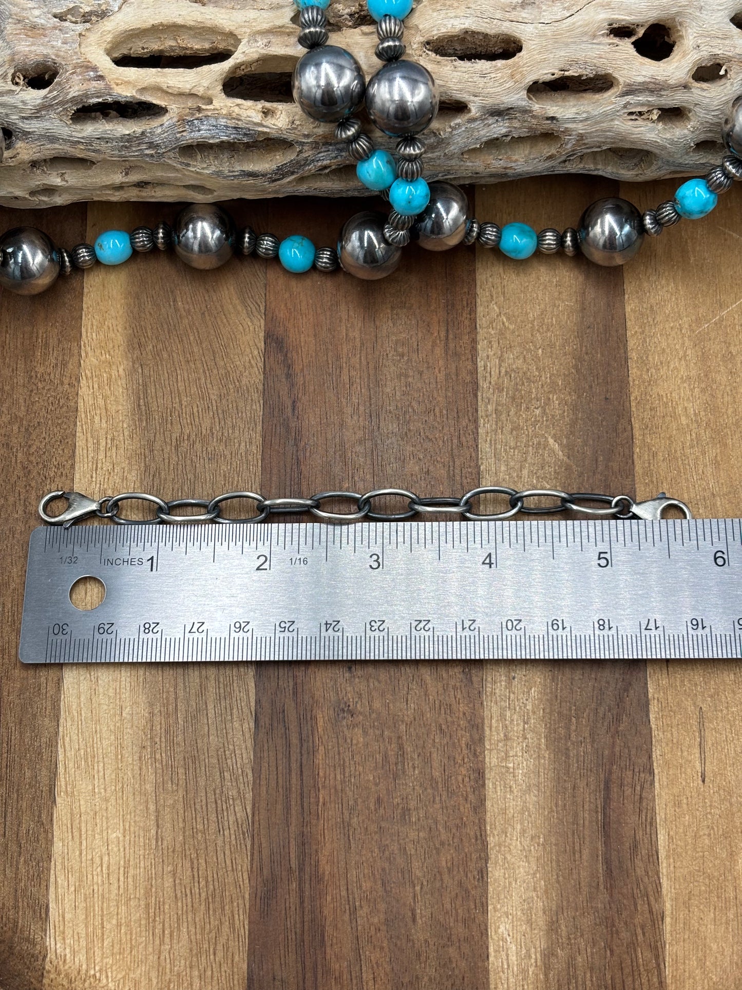XXL Double Clasp Sterling Silver Extender 5.5”