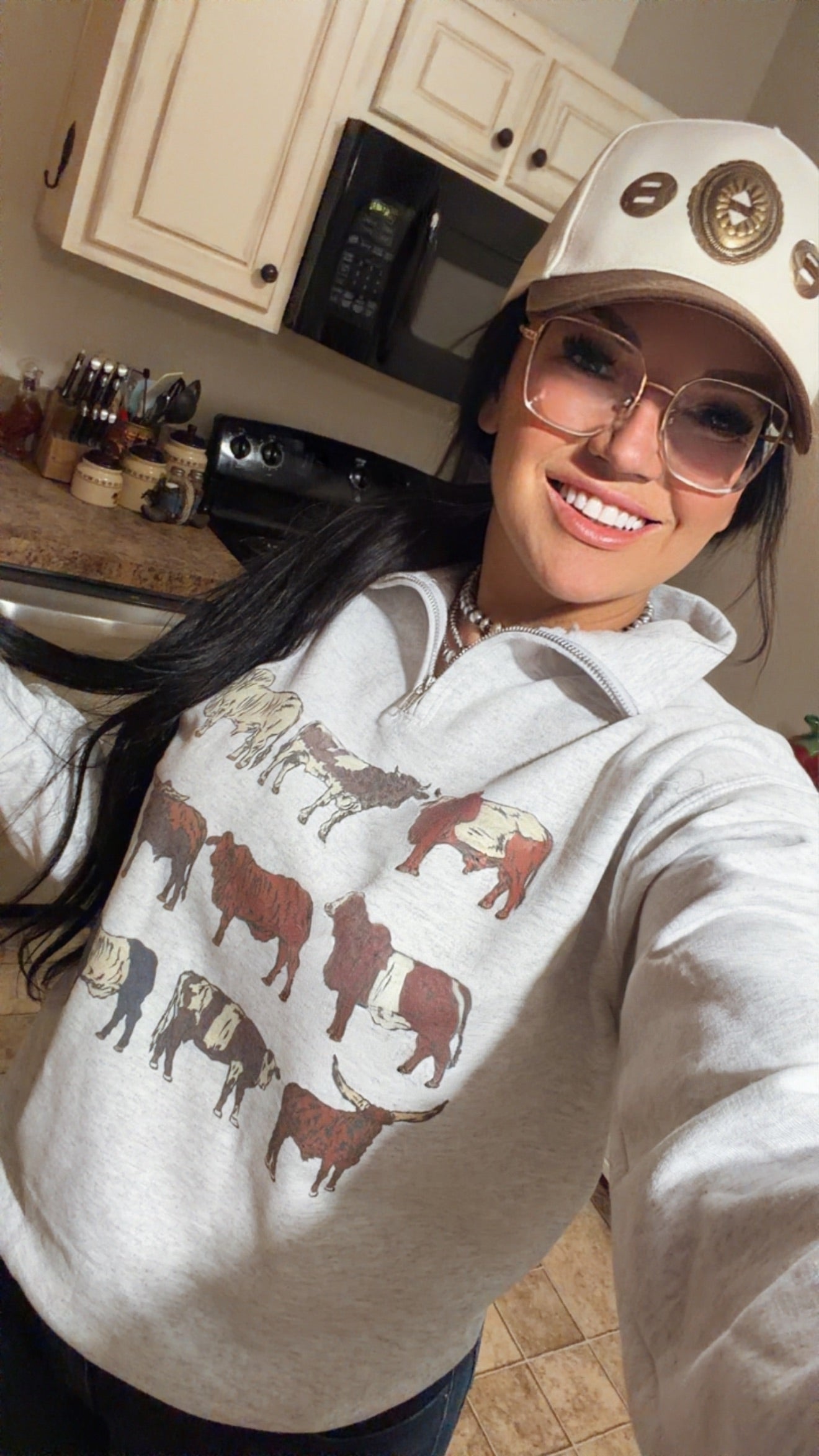 The Moo Crew Quarter Zip