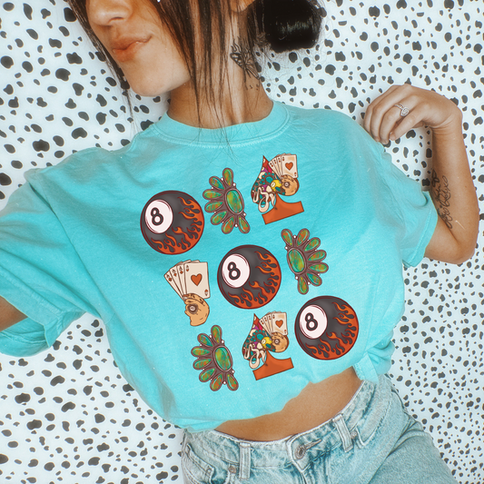 8ball Collage Tee