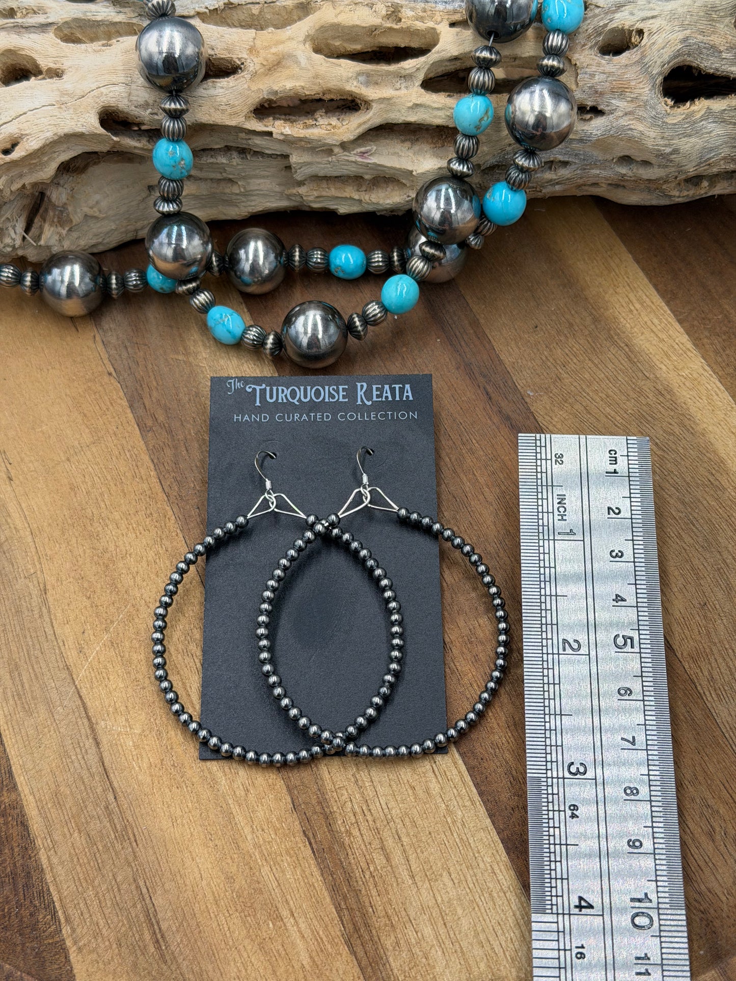 3mm Sterling Pearl Hoops #811-2