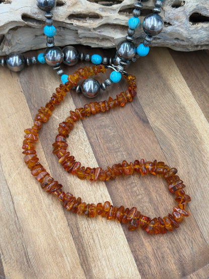 18” Amber Necklace Light #811-5