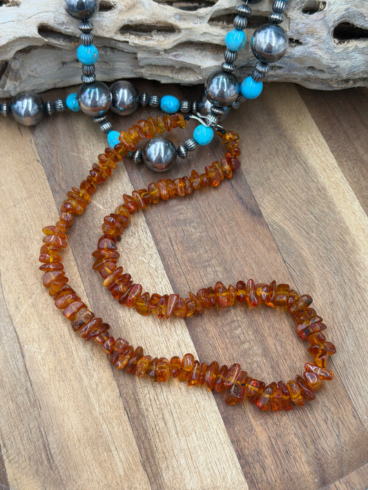 18” Amber Necklace Light #811-5