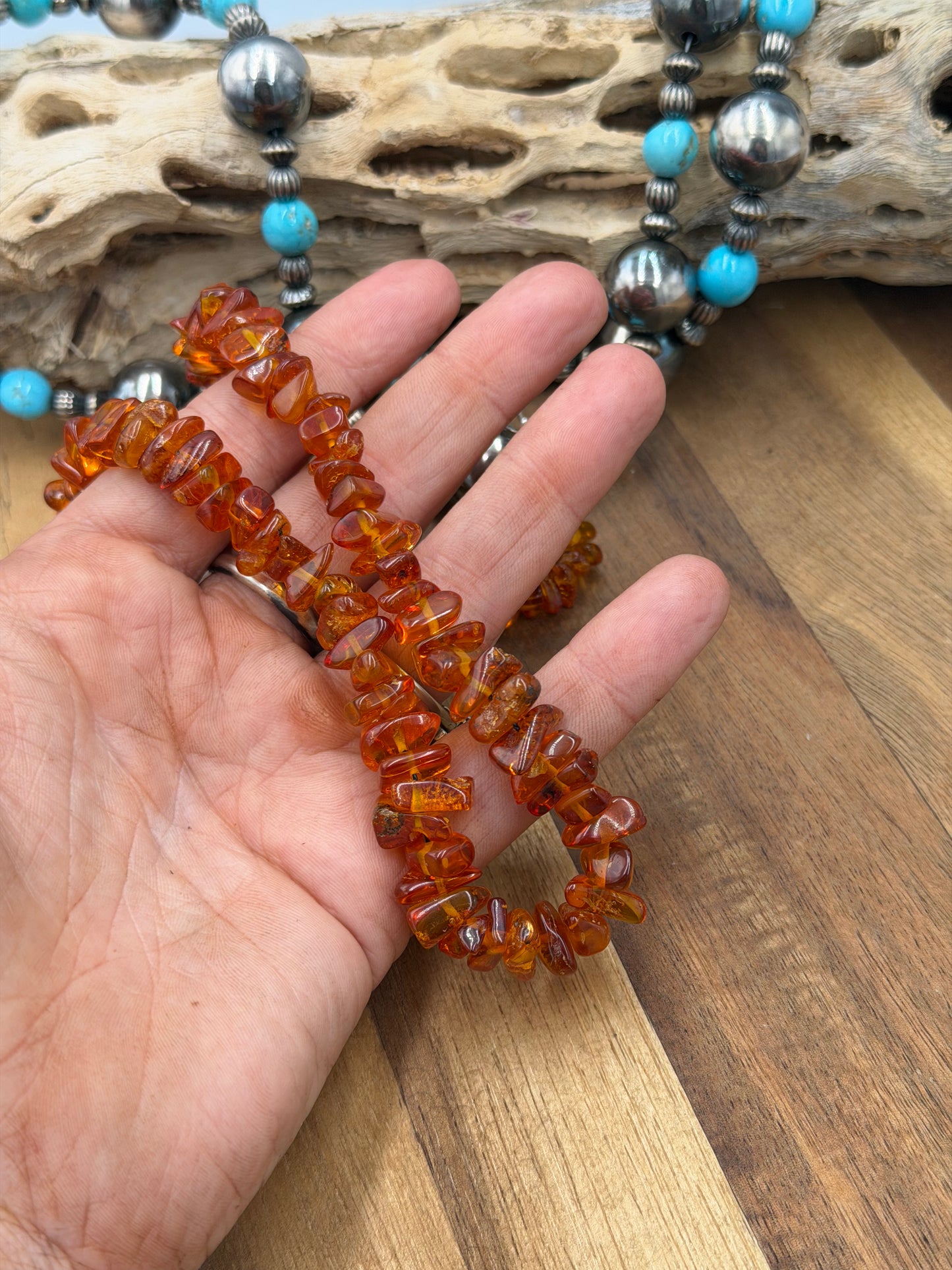 18” Amber Necklace Light #811-5