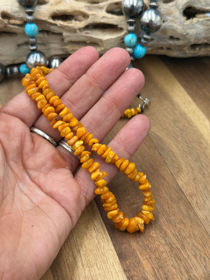 18” Amber Necklace Yellow #811-6